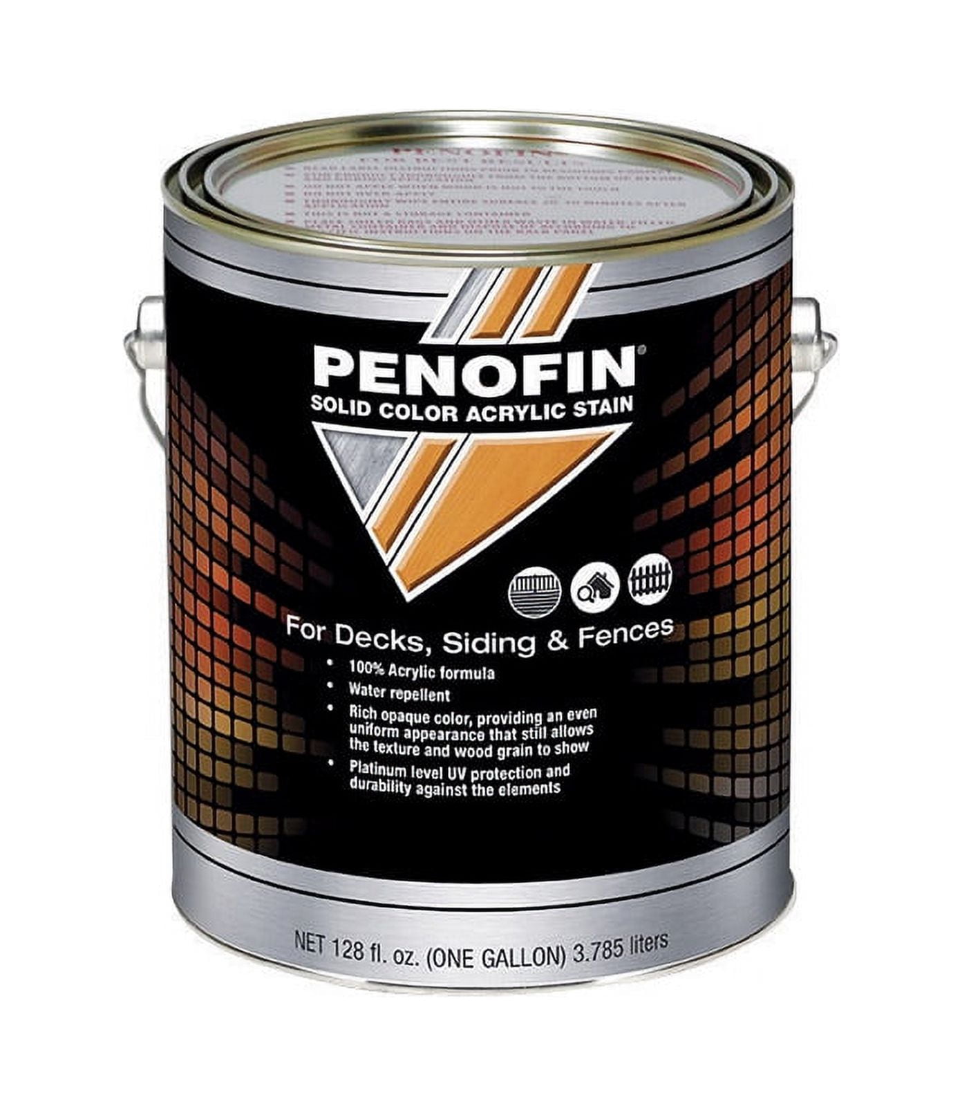 Penofin Solid Tintable Oil-Based Acrylic Solid Color Acrylic Deck Stain ...
