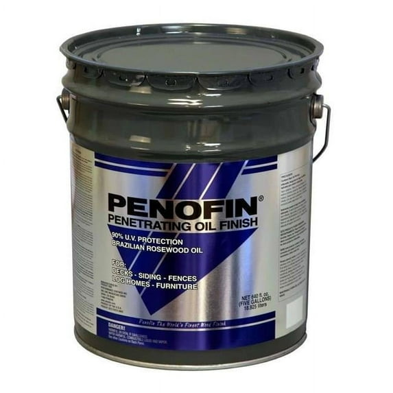5 gal Penofin F3ECM5G Cedar Blue Label Premium Transparent Stain (250-VOC)