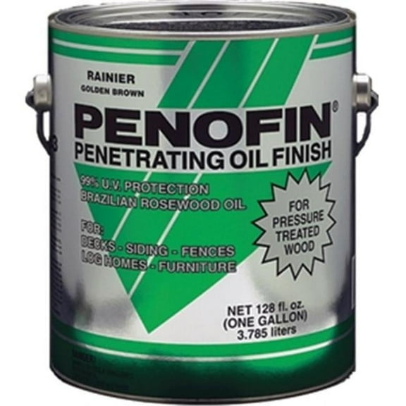1 gal Penofin F3PTRGA Rainier Pressure-Treated Wood Stain, 250-VOC