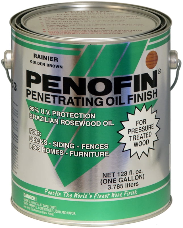 1 gal Penofin F3PTRGA Rainier Pressure-Treated Wood Stain, 250-VOC