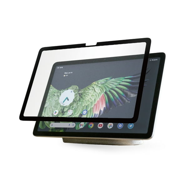 Penoval Detachable Paperfeel Screen Protector for Google Pixel Tablet 2023, Reusable Nano Tech, Easy Install & Detach, Anti-glare, Draw and Sketch Like on Paper