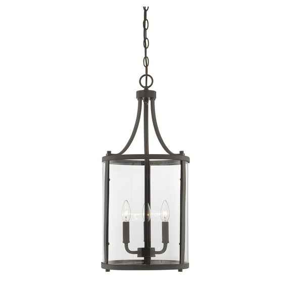 Penrose 3-Light Pendant in English Bronze