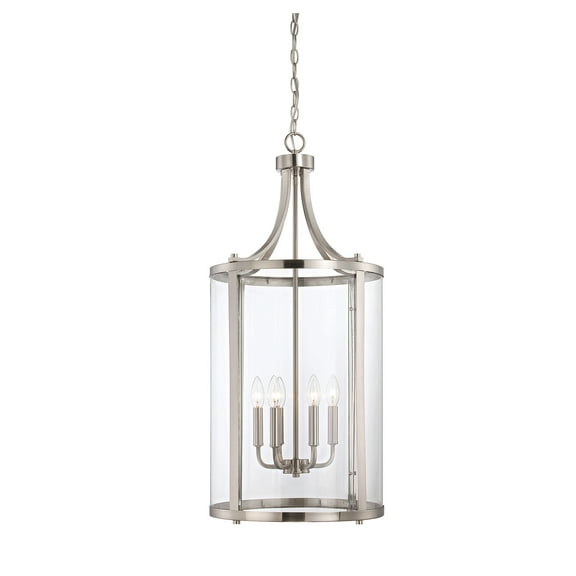 Penrose 6-Light Pendant in Satin Nickel
