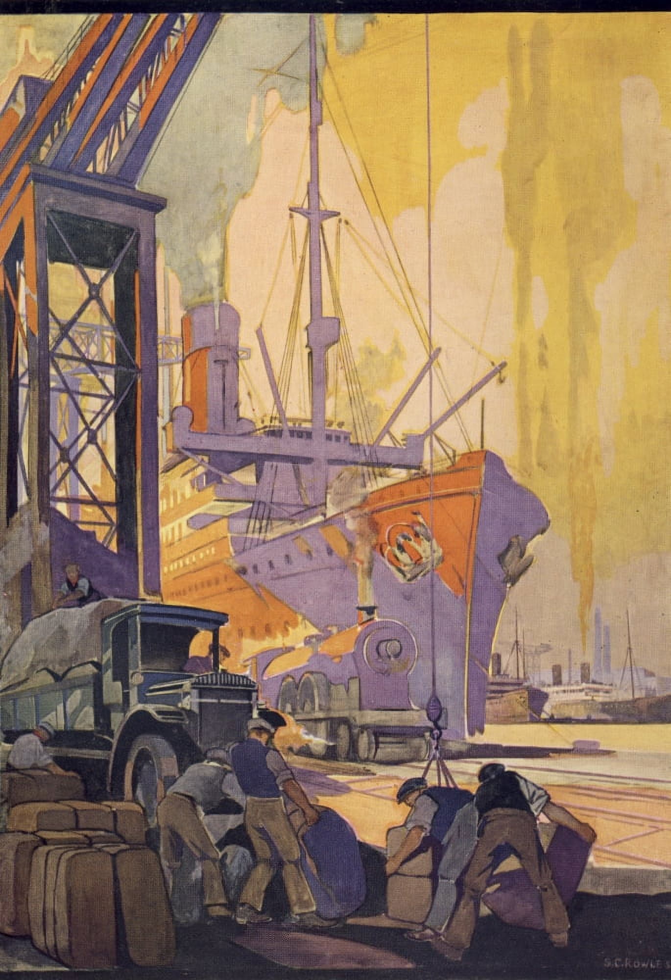 Penrose Annual 1930 Langham Artists Ltd Canvas Art - Unknown (18 x 24)