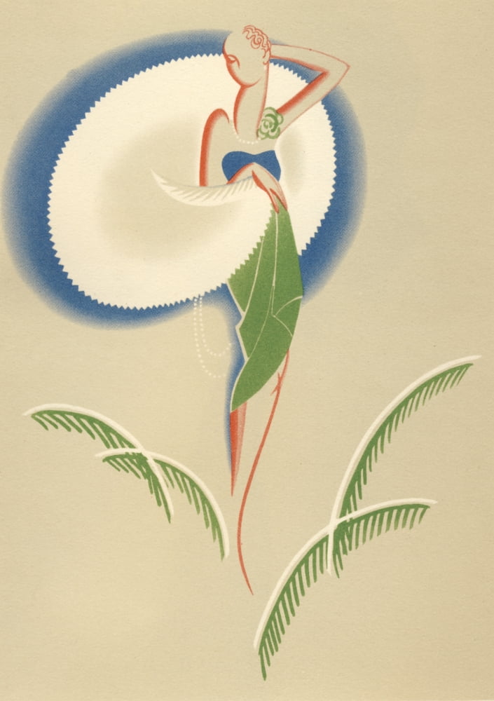 Penrose Annual 1930 Lily Lady Canvas Art - Unknown (18 x 24)