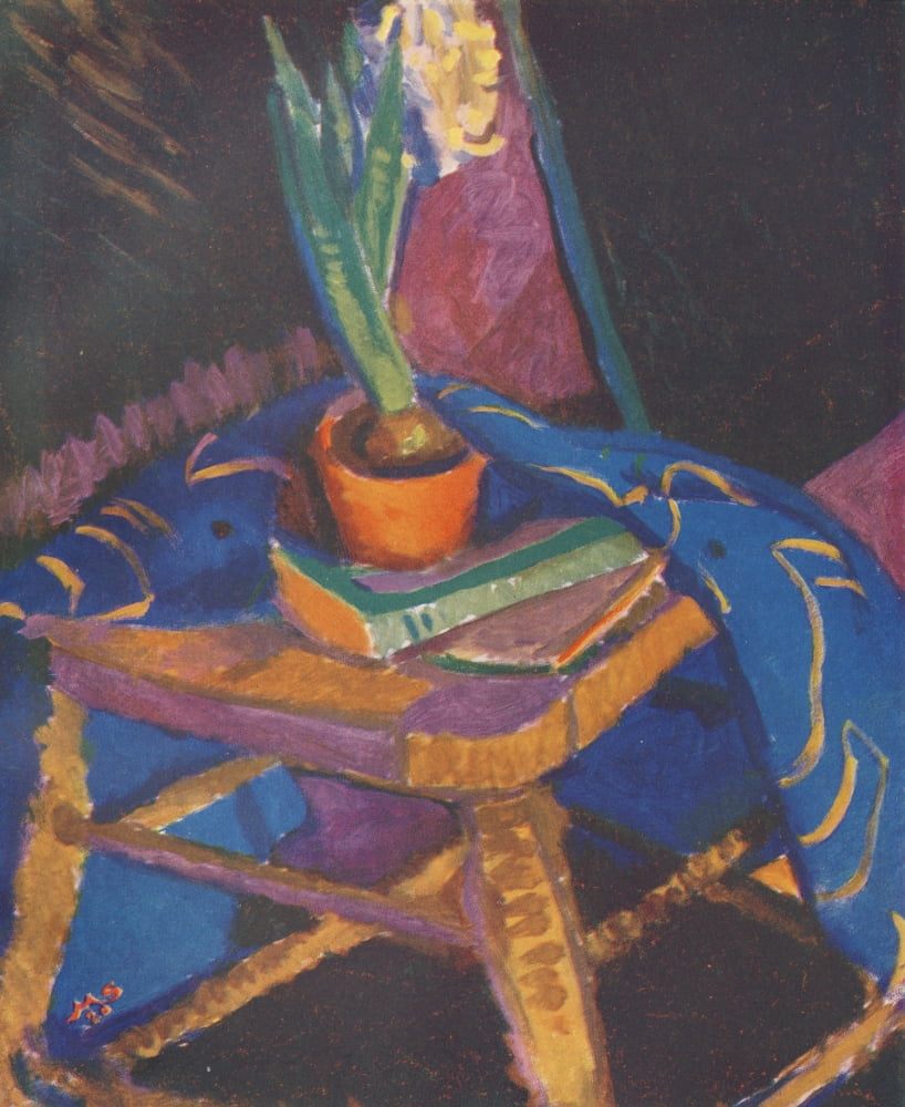Penrose Annual 1930 Still Life with Daffodils Canvas Art - Unknown (18 x 24)