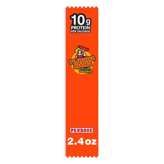 Penrose Tijuana Mama Pickled Sausage, 10g Protein per Sausage, 2.4 oz.