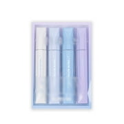 Pens Bright Pastel Highlighters Set Of 4 Aesthetic Highlighters In Chisel Tips Metal Highlighters Highlights Notes And Glitter Ink Sets 13ml
