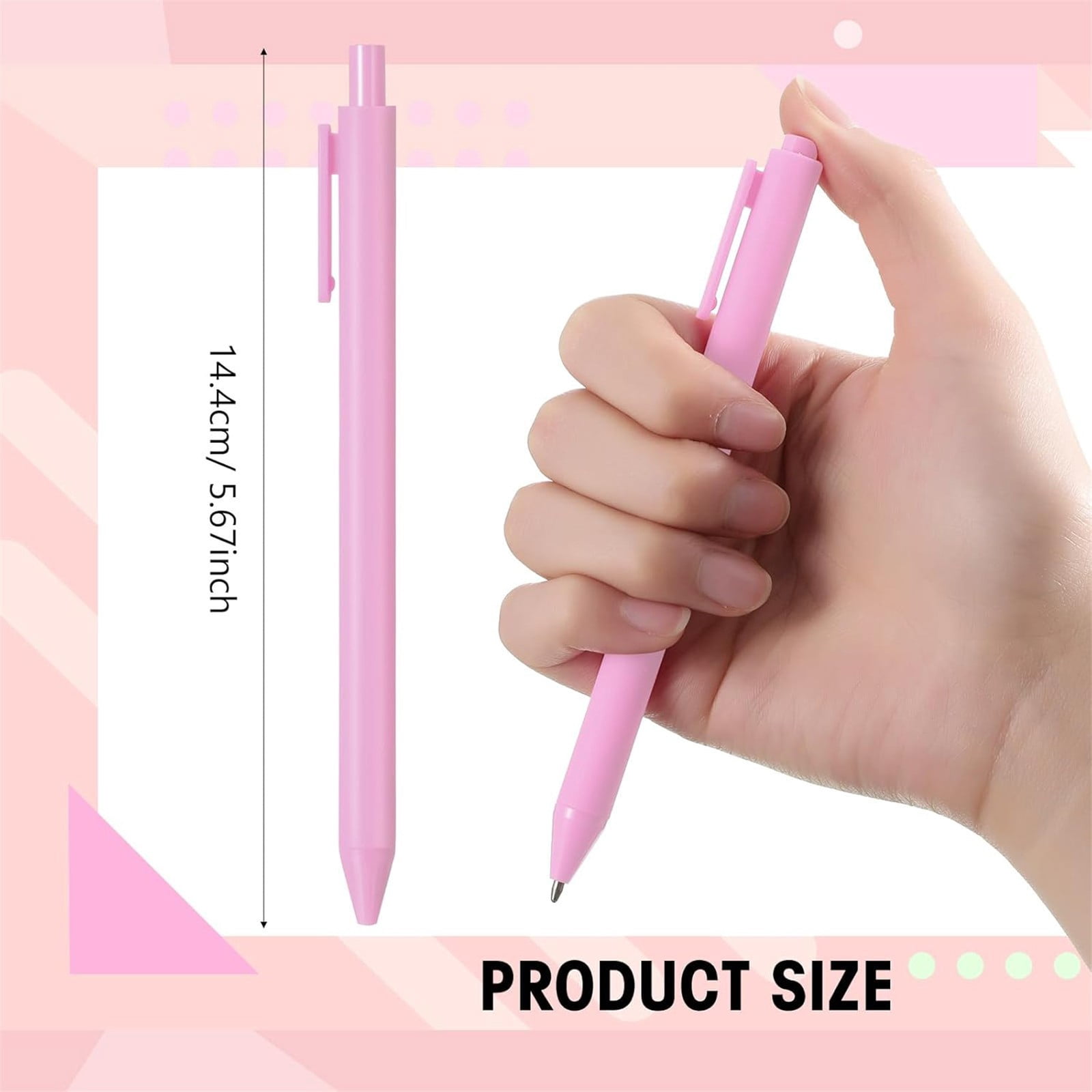 Pens Gel Premium Retractable Ballpoint Pens: Medium Point 1.0Mm ...