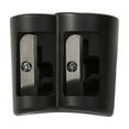 thumbnail image 1 of Pens Makeup Pencil Sharpener Cosmetic Pencil Sharpener Double Holes For Eyebrow Lip Liner Eyeliner Pencil School Sharpener, 1 of 9