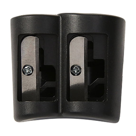 Pens Makeup Pencil Sharpener Cosmetic Pencil Sharpener Double Holes For Eyebrow Lip Liner Eyeliner Pencil School Sharpener