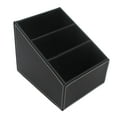 thumbnail image 1 of Pens Organizer Desk Pencil Holder PU Leather Storage Holder Box office and, 1 of 8