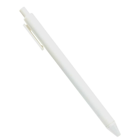 Pens Retractable, Tyeign Ballpoint Pens Retractable Comfortable Writing Pens Cute Back to office in Medium Point 1.0 Mm for Teacher scholar Bridal Shower 5Ml Ballpoint Pens Retractable White