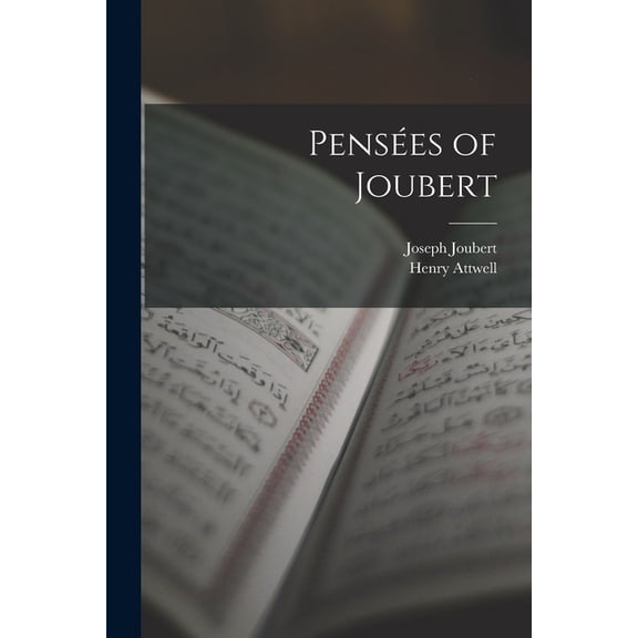 Penses of Joubert, (Paperback)
