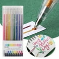 Pens with Multiple Colors in One 8 Colors Set Glitter Markers