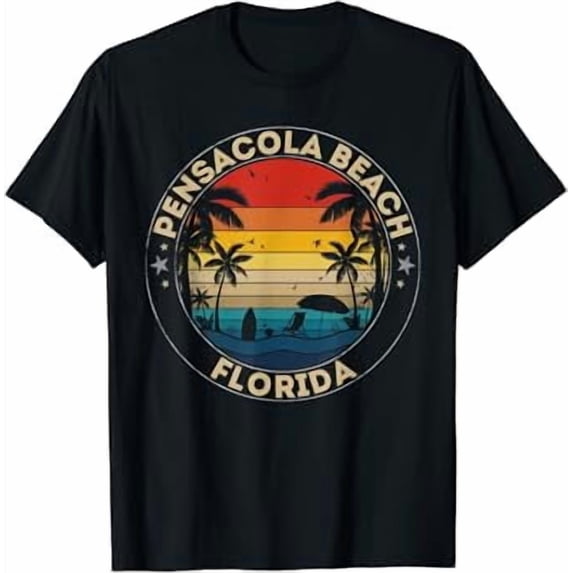 Pensacola Beach Souvenir - Florida Reminder T-Shirt