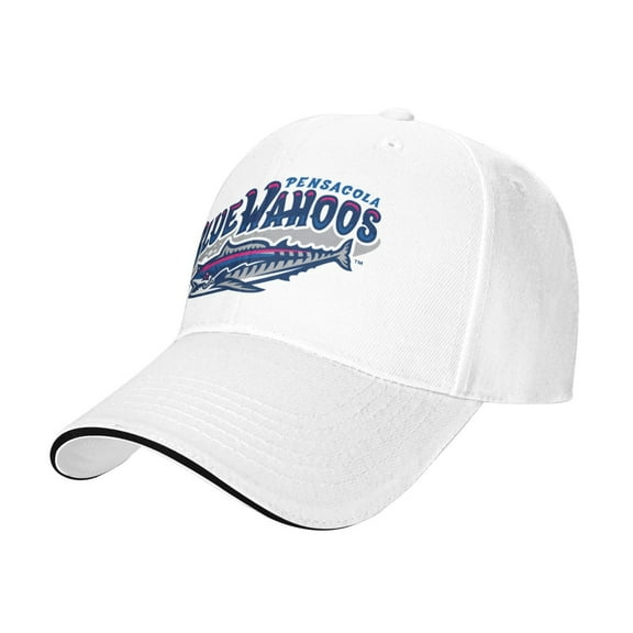 Pensacola Blue Wahoos Casual Sandwich Baseball Cap Adjustable For Men For Women