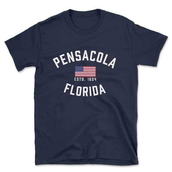 Pensacola Florida Patriot Men's Cotton T-Shirt
