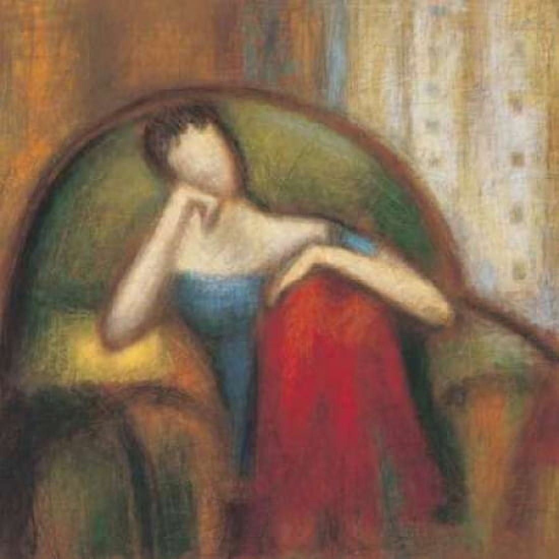 Pensive I Canvas Art - Karl Gray (24 x 24)
