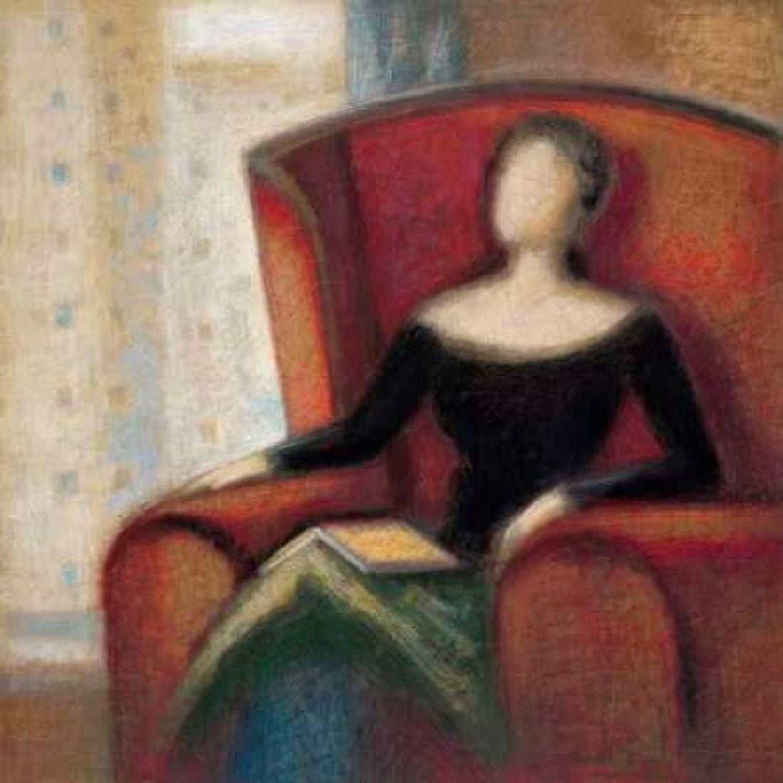 Pensive II Canvas Art - Karl Gray (24 x 24)