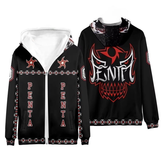 Penta El Zero Miedo Merch Unisex Hoodie Long Sleeve Unisex Pullover Clothing Oversized Outdoor Kids Sweatshirt