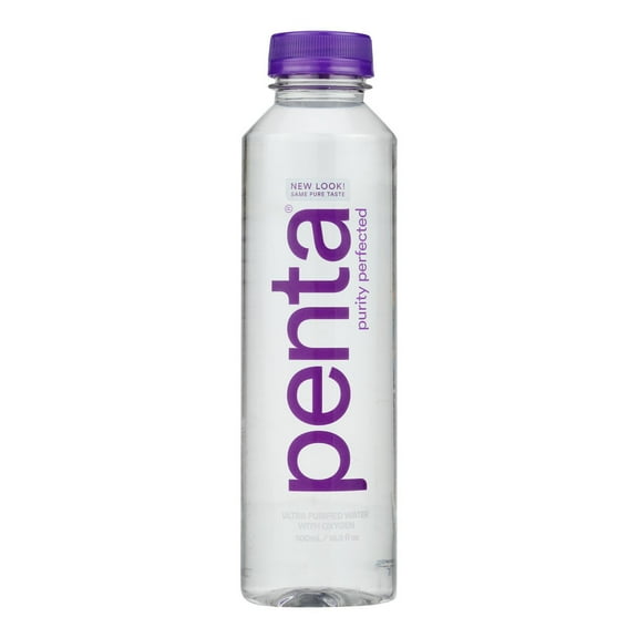 Penta Purified Water Ultra Purified Water - Case of 24 - 16.9 Fl oz.