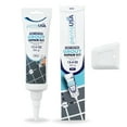 thumbnail image 1 of PentaUSA White Tile Grout - 13.4oz,380gr Large Grout Filler Repairs Renews Tube, Fast Drying Grout Repair Kit, Odorless Formula - Grout Floater Included, 1 of 6