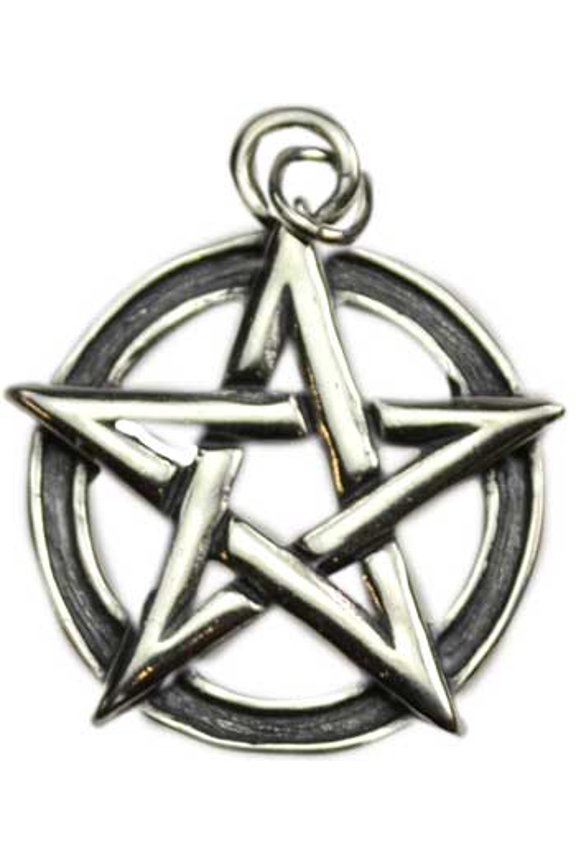 Pentacle pendant sterling