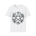 thumbnail image 1 of Pentagram Tee with Floral Design - Five Color Choices, 1 of 8