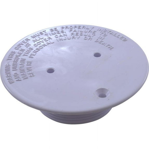 Floor Plate, Pentair Sta-Rite Inlet 8428, 2" mpt, White