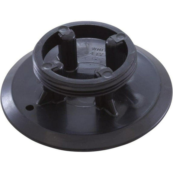 Pentair 08417-0005C Black Cover Plate Replacement Adjustable Floor Inlet Fittings
