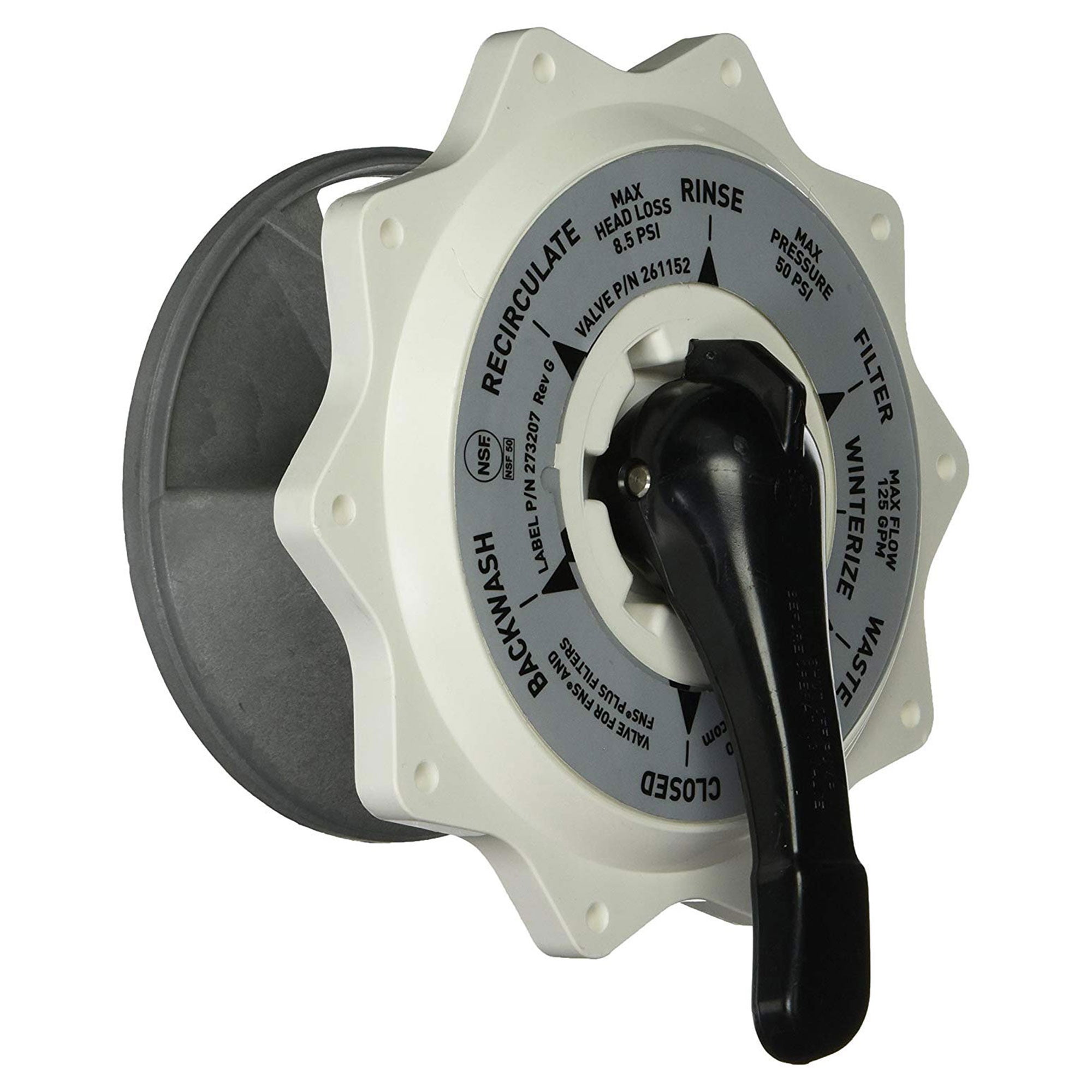 Free Shipping! Pentair 270067 Hiflow 2 Inch Top Valve Assembly