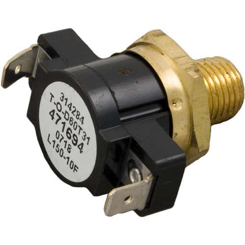 Pentair 471694 150-Degrees Fahrenheit Hi-Limit Thermostat Replacement  MiniMax Pool and Spa Heater - Walmart.com