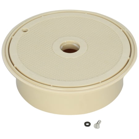 Pentair ABS Valve Lid and Ring - Beige Replacement Pool Part