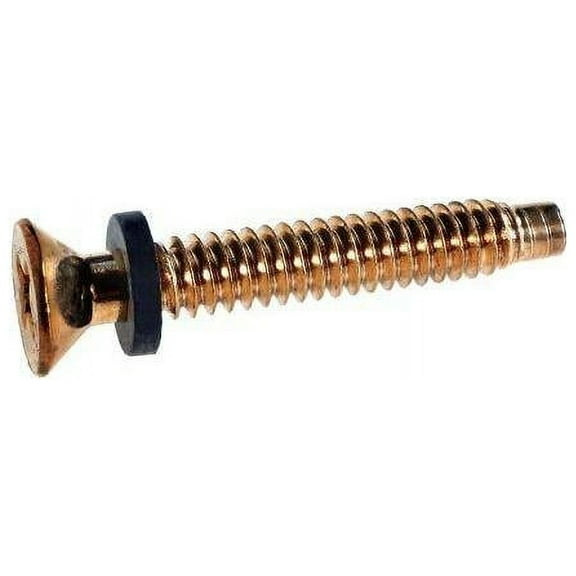 Pentair 79104800 Brass Pilot Screw with Captive Gum Washer Replacement for Pool and Spa Light
