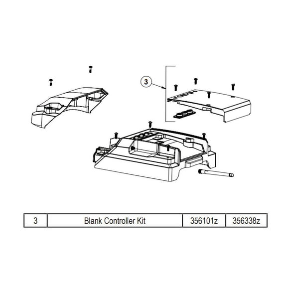 Pentair Blank Controller Kit Replacement Pool Part