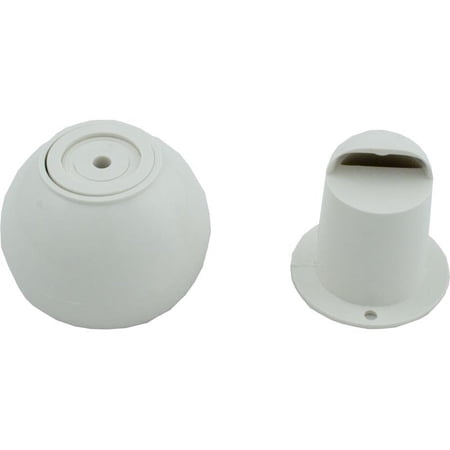 Pentair Complete Insider Wall Inlet 1-1/4in. Slip Concrete, White 08428-0000