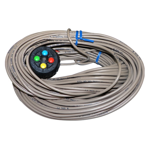 Pentair Compool SS4-100B Spa-Side Remote 4 Button & 4 Function Blk W/ 100ft Cord