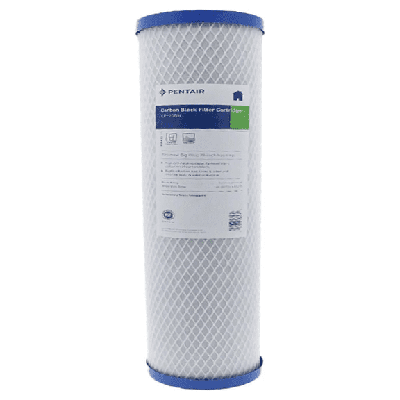Pentair EP-20BB Carbon Block Water Filter 5 Micron 4.5 x 20 Inch Cartridge