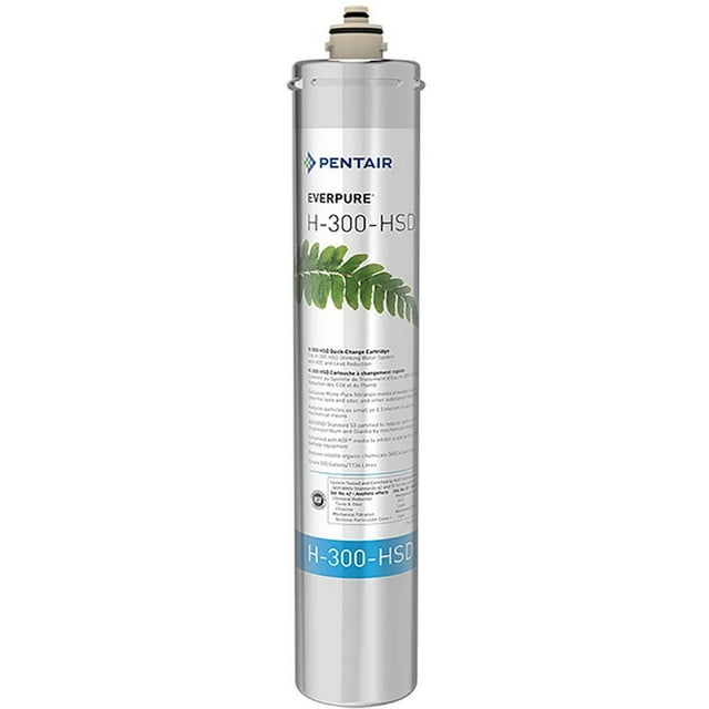 Pentair Everpure H-300-HSD Undersink Water Filter Replacement Cartridge