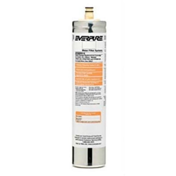 Everpure Quick Connect Filter, 1.5 gpm, 5 Micron, 4" O.D., 14 in H EV978112-75