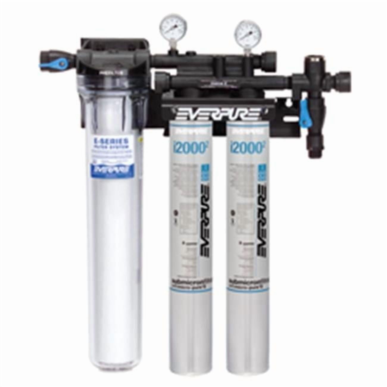Pentair/Everpure Water Filter System,0.5 micron,25 1/2