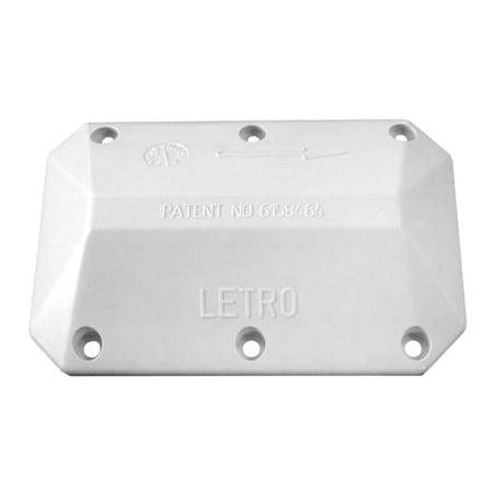Pentair Letro LLE12 Back Up Valve-Top Cover