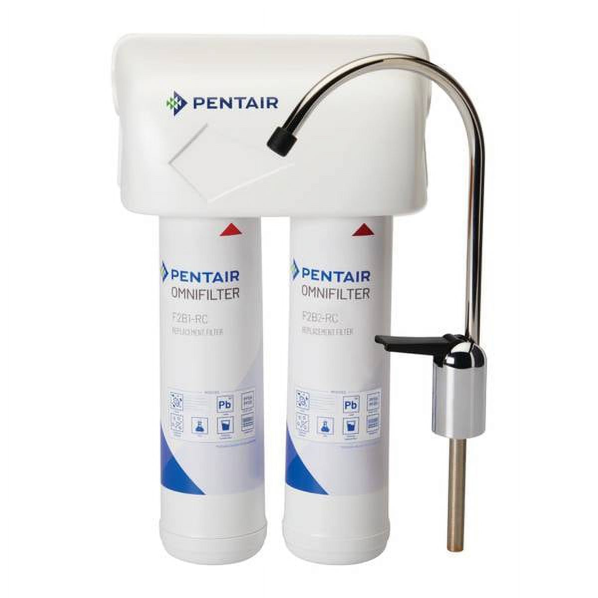 Pentair OMNIFilter 2Stage Undersink Drinking Water Filtration System