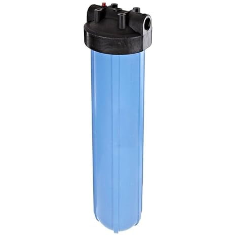 Pentair/Pentek Filter Housing,23 1/4" H,7 1/2" Dia,Blue 150233-75