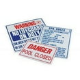 thumbnail image 1 of Pentair R234000 24x36in Sign Pool Rules South Carolina Pack - 6, 1 of 1