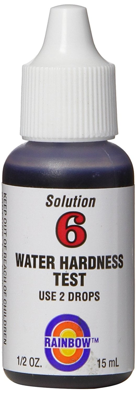 Pentair Rainbow R161634 No.6 Water Hardness Test Solution 0.5 OZ