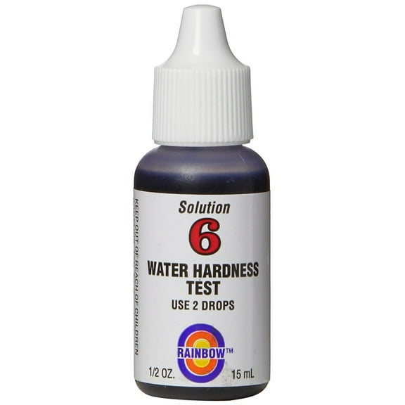 Pentair Rainbow R161634 No.6 Water Hardness Test Solution - 0.5 OZ