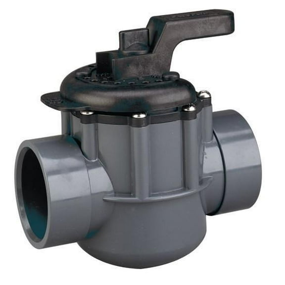 Pentair Two Port Diverter Valve with 1-1-2in. CPVC Pipe 263036