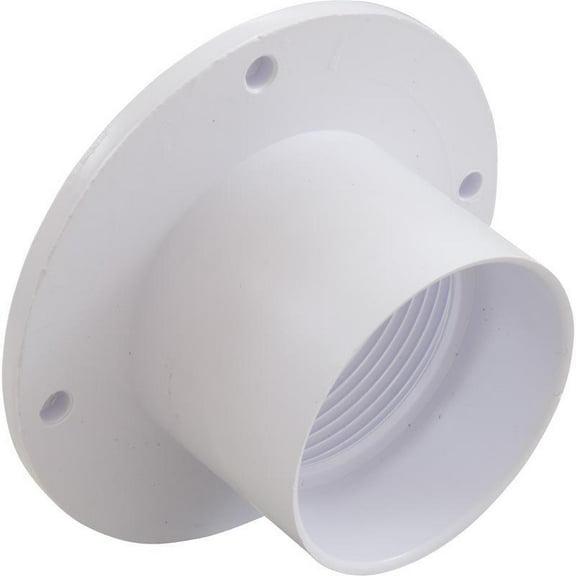 Pentair 542423 2-Inch Slip Body Insider Wall Fittings for Schedule 40 PVC Gunite Concrete Pool Pipe, White